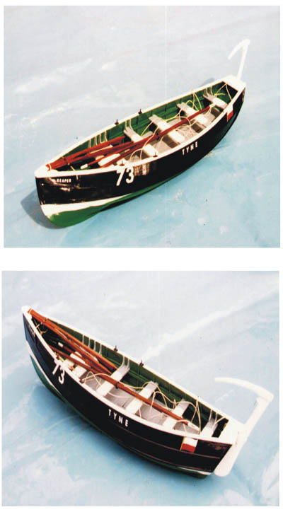 Pilot Coble Model made by George Ayre (Pilot)